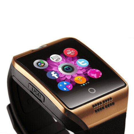 Smartwatch cu telefon iUni Apro U16, Camera, BT, 1.5 inch, Auriu